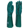 Green elbow pvc Glove